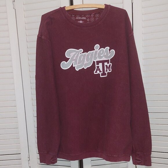 texas A&M Aggies distressed sweatshirt - Picture 7 of 7